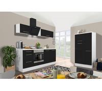 Cucina Cucina Lineare Cucina Blocchi Bianco Nero Amanda 300 CM Respekta Premium