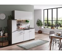 Cucina Cucina Lineare Cucina Singola Rovere York Bianco Oliver 180 CM Respekta [EEK: F]