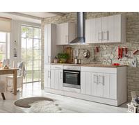 Cucina Cucinino Blocco Casa di Campagna Larice Bianco Anton 240 CM respekta