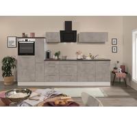 Cucina Cucinino Blocco Cucina Calcestruzzo Amanda 310 CM respekta Premium