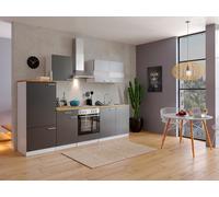 Cucina Cucinino Blocco Vuoto Cucina Incasso Bianco Grigio Malia 270 CM respekta