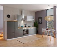 Cucina Cucinino Blocco Vuoto Cucina Incasso Bianco Grigio Malia 310 CM respekta