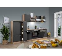 Cucina Cucinino Blocco Vuoto Cucina Incasso Rovere Grigio Merle 310 CM