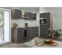 Cucina Cucinino Blocco Vuoto Incasso Rovere York Grigio Oliver 310 CM respekta