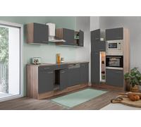 Cucina Cucinino Blocco Vuoto Incasso Rovere York Grigio Oliver 340 CM respekta