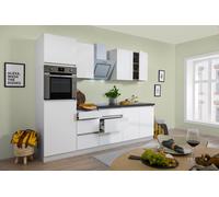 Cucina Cucinino Blocco Vuoto senza Maniglie Opaco Bianco Lorena 270 CM respekta