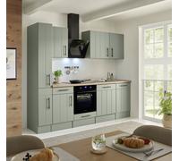 Cucina Cucinino Campagna Verde Anton 250 CM Induzione Senza Frigorifero respekta [EEK: E]