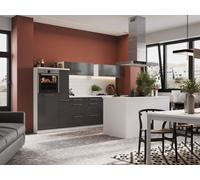Cucina Cucinino Cucina Isola Bianco Grigio Amanda 310 CM respekta Premium