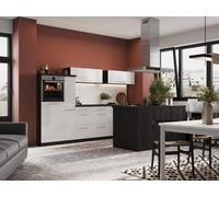 Cucina Cucinino Cucina Isola Rovere Bianco Amanda 310 CM respekta Premium