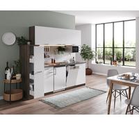 Cucina Cucinino Cucina Singola Rovere York Bianco Oliver 225 CM respekta