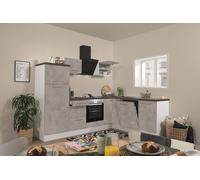 Cucina Cucinino Winkelküche Calcestruzzo Amanda 260 X 200 CM respekta Premium