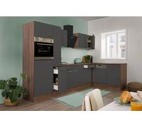 Cucina Cucinino Winkelküche Rovere York Grigio Oliver 310 X 172 CM respekta