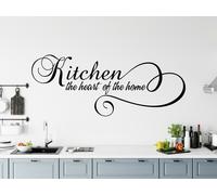 Cucina Cuore Di la Casa Vinile Decalcomania Decorazione Citazione Frase 013
