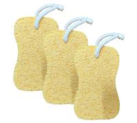 Cucina Di Spugne, Tamponi Di Lavaggio A Piatti, Set Di Flagelli Di Cotone A Polpa In Legno | Texture Che Assorbono L'acqua, Superficie Di Graffi | 3 Pezzi, Per Controsoffitti, Famiglia, Autolava
