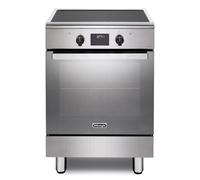 De’Longhi DMX 64 INL TC2 cucina A Elettrico Piano cottura a induzione Nero, Acciaio inox
