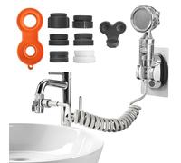 Cucina Doccetta Per Doccia，Con Tubo Retrattile 3M，Doccetta Per Lavandino,Facile Da Lnstallare, Set Doccetta Per Lavandino,Adatto Per Cucine, Bagni E Bagni Semicupi