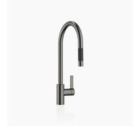 Dornbracht Cuisine - TARA Ultra Mitigeur monocommandé Pull-down avec fonction douche, saillie 240mm, 33870875-99, 33870875-99, Colorazione: scuro Platino opaco