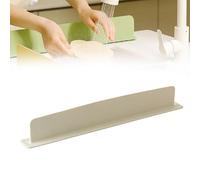 Cucina e Bagno Morbido Silicone Acqua Retaining Board, Cucina Silicone Lavello Splash Guard con Forte Ventosa per lavello Cucina Anti-Splash Acqua (Beige)