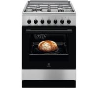 Cucina Electrolux LKK620010X 4 Fuochi Gas Forno Elettrico Ventilato Colore Inox Classe A