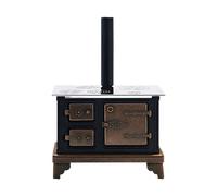 Cucina Gabinetto Stufa Mobili in miniatura Modello Case di Bambola Accessorio Da Cucina Realistico Playset 1: 12 Resina Dollhouses Decor