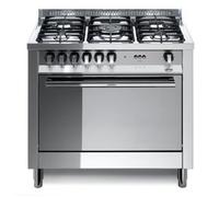 Lofra MG96GV/C 41060103 Cucina da accosto cm. 90 x 60 - inox 5 fuochi + 1 forno a gas - Classe energetica: A