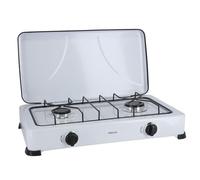 CUCINA GAS SMALTATO BIANCO 2 FUOCHI