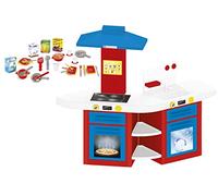 Cucina Giocattolo 110 x H100 cm - Cucina Interattiva con suoni - Con 33 accessori - Dolu - Globo Giocattoli - 41491