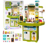 Cucina giocattolo con luci, suoni e accessori - 71 pz