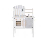 Cucina giocattolo in legno JaBaDaBaDo bianca 80 cm dai 3 anni