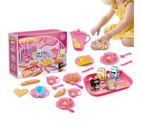 Cucina Giocattolo per Bambine e Ragazze | 33 Pezzi Set Mini e Sicuro Gioco di Festa del Tè - Giochi Cucine in Miniatura Divertenti | Per Bambine, Festa di Compleanno, Natale, Capodanno, Pasqua, Casa e