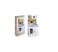 Teorema - Cucina in Legno Completa, Giocattolo per Bambini con Microonde, Lavandino, Fornello, Dispensa e Forno