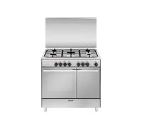 Glem UR965MI cucina Piano cottura Acciaio inossidabile Gas A Glem