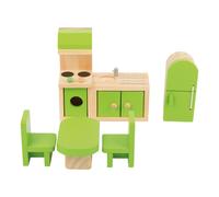 Cucina in legno per casa delle bambole