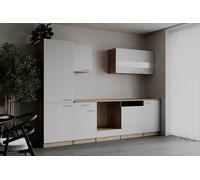 Cucina In Linea Respekta Merle Leerblock 280 cm Bianca Eiche Sägerau