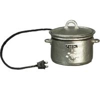 Cucina In Miniatura Silver Crockpot Slow Cooker Con Cavo