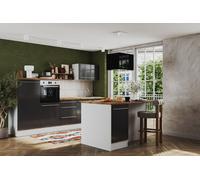 Cucina Isola Cucinino Induzione Grigio Gabriel 290 CM respekta [EEK: E]