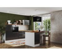 Cucina Isola Cucinino Induzione Grigio Gabriel 290 CM respekta