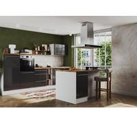 Cucina Isola Cucinino Induzione Grigio Gabriel 320 CM respekta [EEK: E]