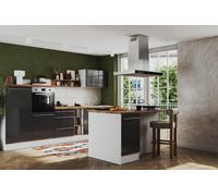 Cucina Isola Cucinino Induzione Grigio Gabriel 320 CM respekta