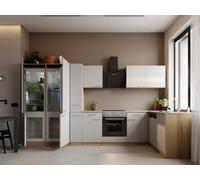 Cucina L Incasso Respekta Merle 370 cm Eiche Bianco French Door
