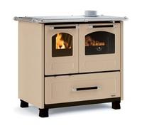 La Nordica Extraflame Cucina A Legna La Nordica Family 4,5 Colore Caramello