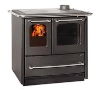 Cucina legna 7,5kW SOVRANA EASY 16 Nean Antracite 4 stelle (96,4x64,1x86cm)