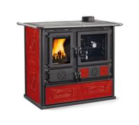 CUCINA LEGNA 8.8 KW ROSA 5.0 VST BORDEAUX