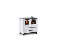 La Nordica Family 4,5 Interno Caminetto freestanding A legna Bianco