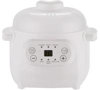 Cucina lenta, Pentola da cucina in ceramica, Piccola pentola versatile con 6 modalità di cottura, timer,Pink