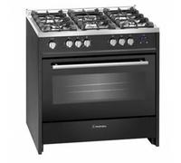 Cucina - Meireles G910BL 5 fuochi, Piano cottura e forno a Gas butano, Bruciatore Wok