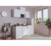 Cucina Mini Cucina Singola Cucinino Blocco Cucina Bianco Luis 180 CM [EEK: E]