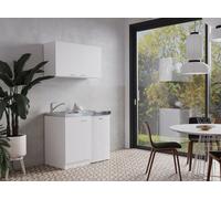 Cucina Mini Cucina Singola Cucinino Dispensa Bianco Levin 100 CM respekta [EEK: E]