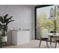 Cucina Mini Cucina Singola Cucinino Pantry Bianco Levin 100 CM respekta