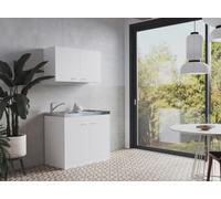 Cucina Mini Cucina Singola Pantry Armadio Bianco Levin 100 CM respekta